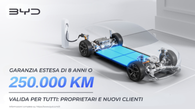 BYD rafforza la fiducia sull’elettrico: Blade Battery garantita fino a 250.000 km
