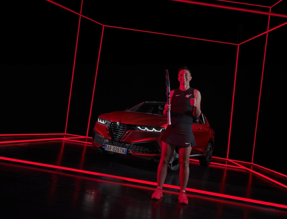 Tennis e stile italiano: Sara Errani entra nella famiglia Alfa Romeo