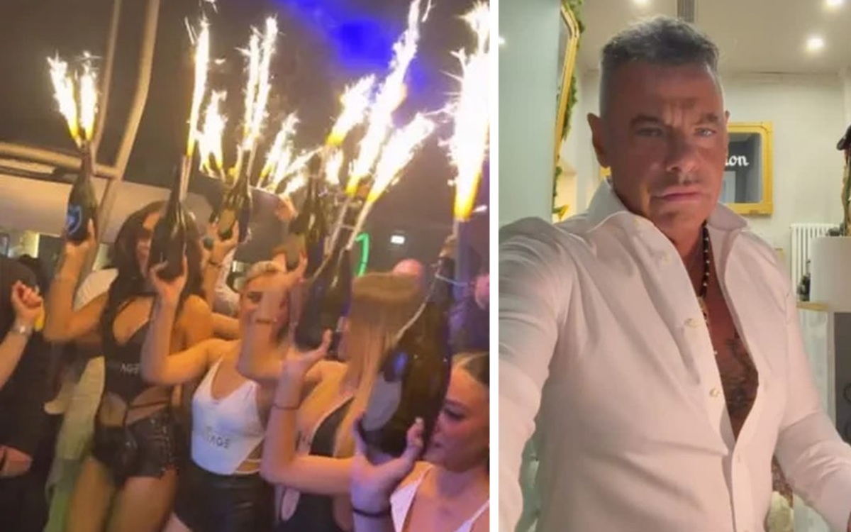 Lacerenza con gli sparkler sulle bottiglie in discoteca nel Milanese: il pentimento social dopo le polemiche. VIDEO Lacerenza con gli sparkler sulle bottiglie in discoteca nel Milanese: il pentimento social dopo le polemiche. VIDEO