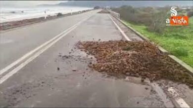 Maltempo in Calabria, Sicilia e Sardegna, uomini e mezzi Anas impegnati sulle statali colpite