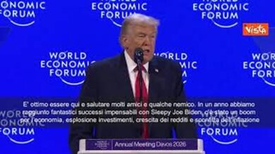 Trump a Davos: Saluto molti amici e qualche nemico, in 12 mesi successi fantastici