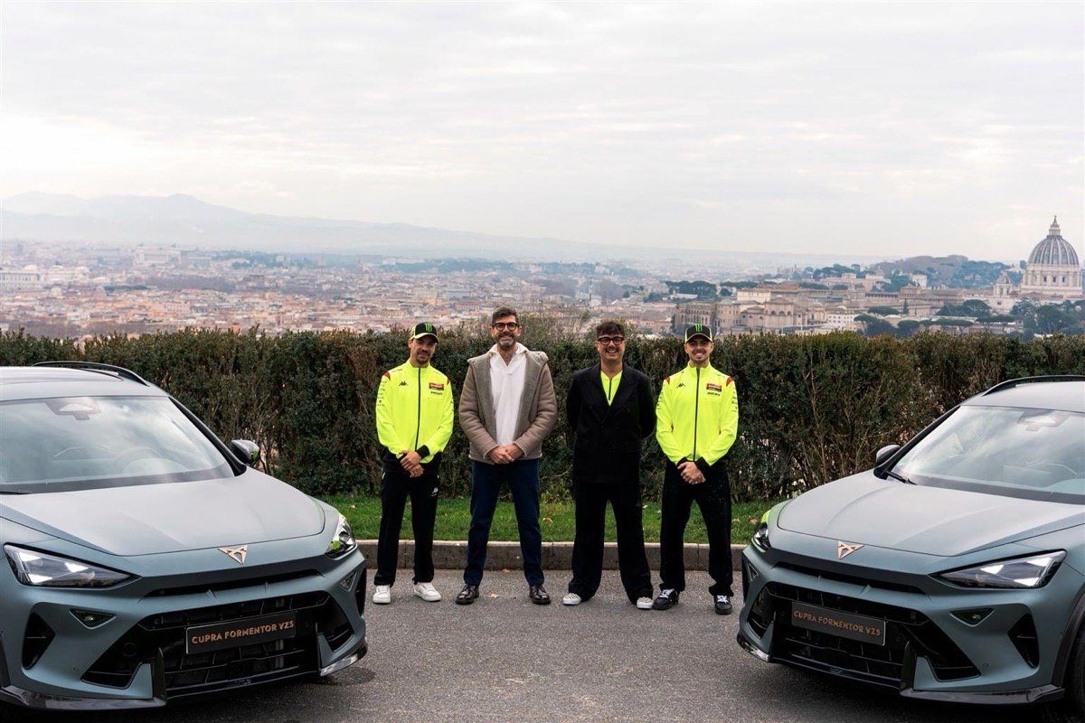 CUPRA rinnova con VR46: cinque anni di racing e Formentor VZ5 CUPRA rinnova con VR46: cinque anni di racing e Formentor VZ5