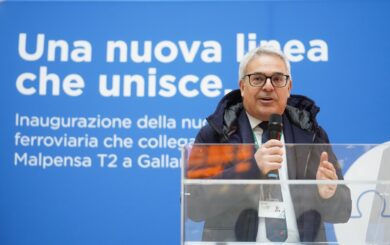 Tratta Malpensa T2-Gallarate, Severini (Trenord): “Per una mobilità sempre più sostenibile ed integrata”