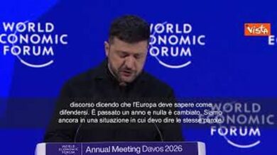 Zelensky a Davos cita il “Giorno della Marmotta”: In un anno nulla è cambiato