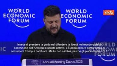 Zelenky a Davos: L’Europa pensa che Trump cambierà, ma non cambierà