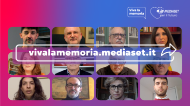 Mediaset per il Futuro, prosegue l’iniziativa “Viva la Memoria”