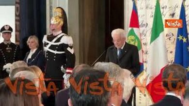 Giorno Memoria, applauso per Mattarella al termine del suo discorso al Quirinale