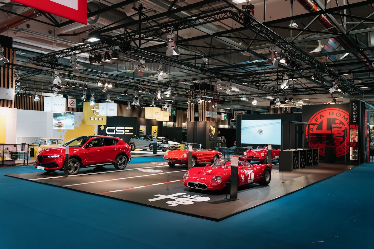 Alfa Romeo protagonista a Retromobile 2026 tra Duetto e nuova Tonale