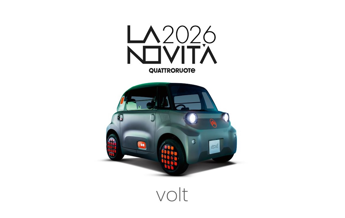 Citroën Ami vince Quattroruote 2026 tra le elettriche “Volt” Citroën Ami vince Quattroruote 2026 tra le elettriche “Volt”