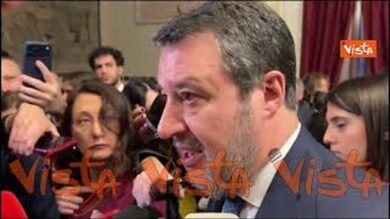 Salvini: “Siamo dalla parte dell’agente di Polizia che si è difeso, no polemiche”