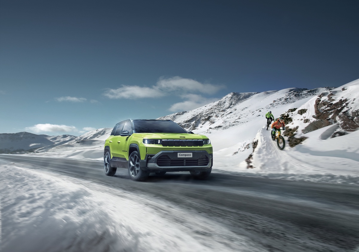 Jeep porta la nuova Compass sulla neve di Bardonecchia al 105XMasters