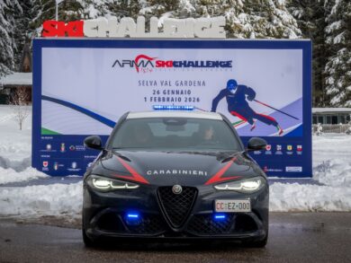 Alfa Romeo e Carabinieri: 75 anni di storia celebrati sulla neve dell’Arma 1814 Ski Challenge