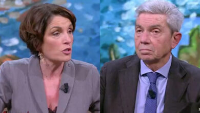 Aprile attacca Meloni, Padellaro la frena in diretta: scontro a diMartedì sulla Sicilia