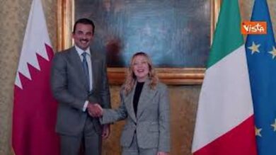 Milano Cortina 2026, la premier Meloni incontra l’Emiro del Qatar a Milano