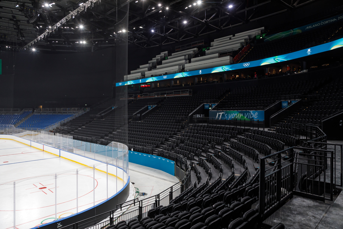 Olimpiadi 2026, debutta a Milano l’Arena dei tempi record realizzata dal Consorzio Eteria