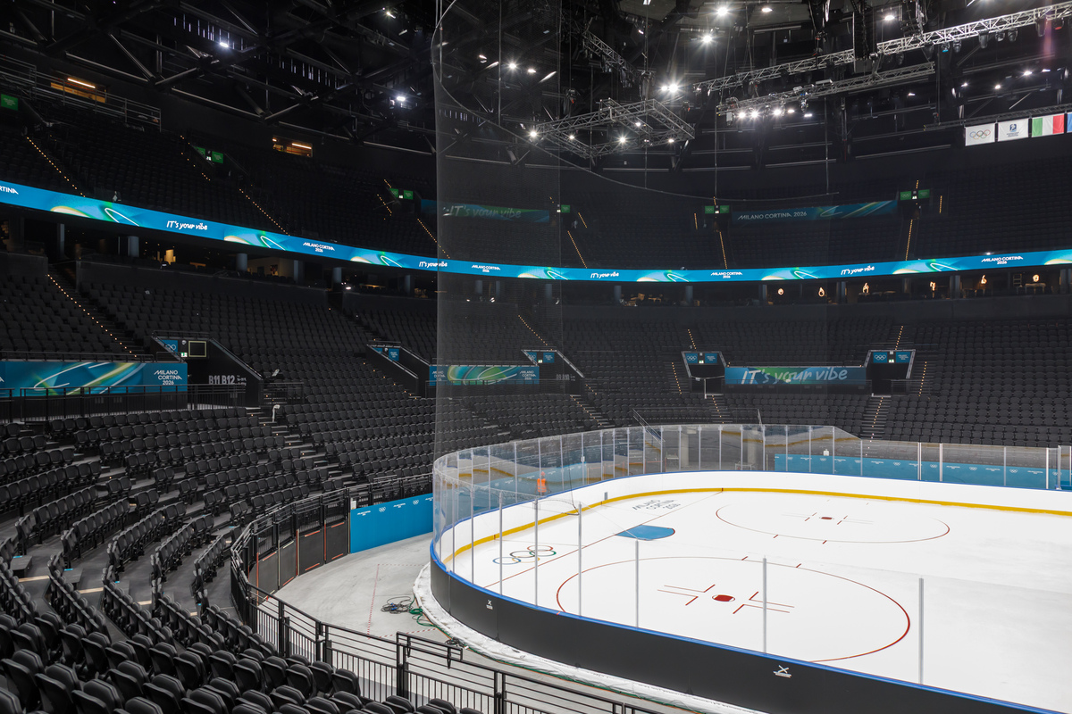 Olimpiadi 2026, debutta a Milano l’Arena dei tempi record realizzata dal Consorzio Eteria