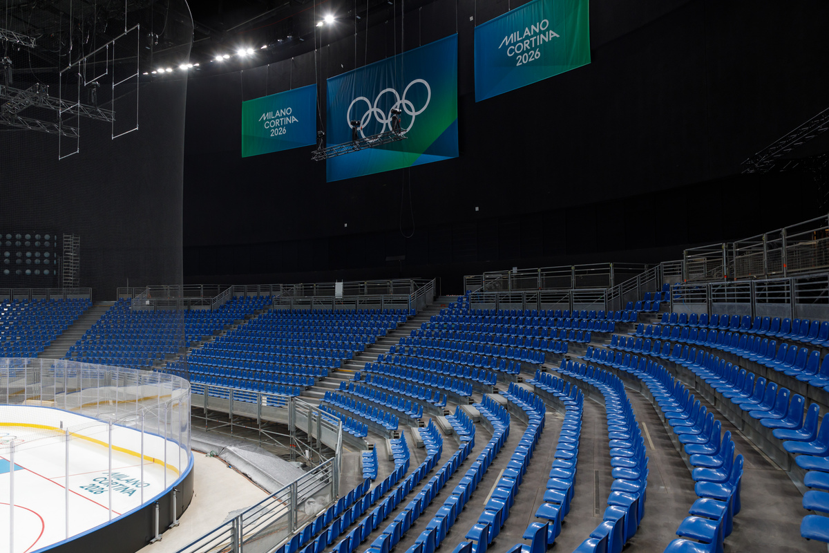 Olimpiadi 2026, debutta a Milano l’Arena dei tempi record realizzata dal Consorzio Eteria