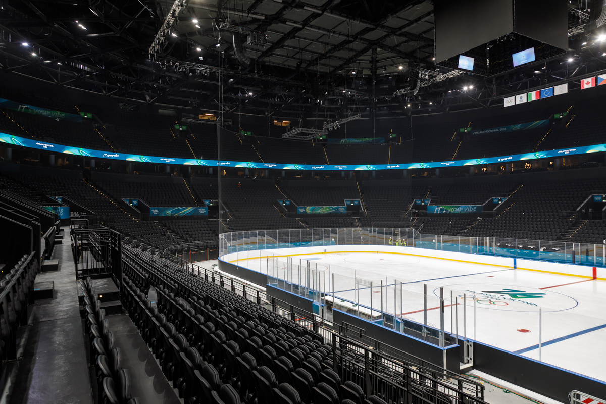 Olimpiadi 2026, debutta a Milano l’Arena dei tempi record realizzata dal Consorzio Eteria