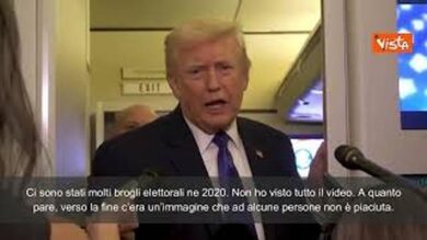 Trump non disconosce video razzista con Obama come scimmie: “Parlava dei brogli 2020”
