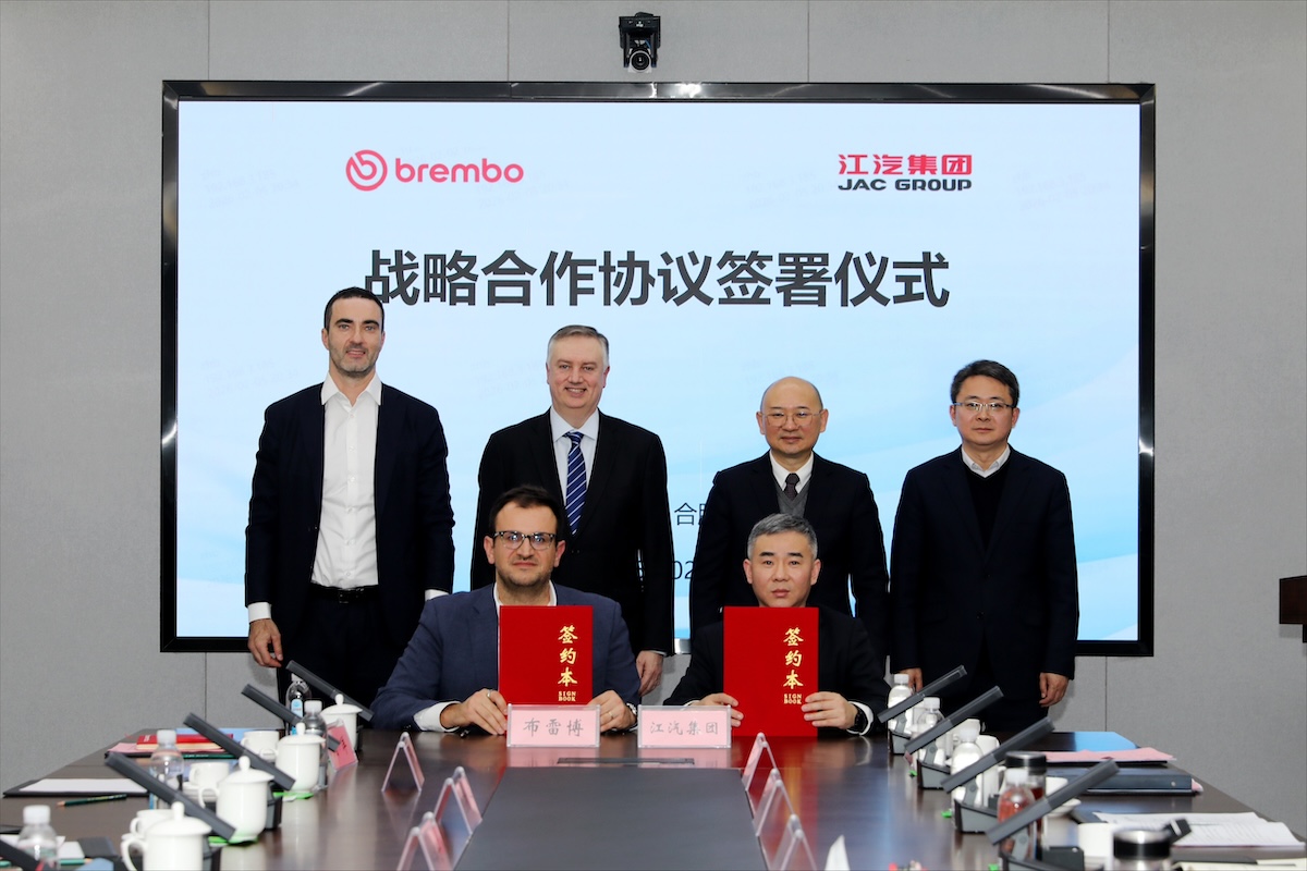 Brembo accelera in Cina con JAC: effetti su investimenti e filiera europea Brembo accelera in Cina con JAC: effetti su investimenti e filiera europea
