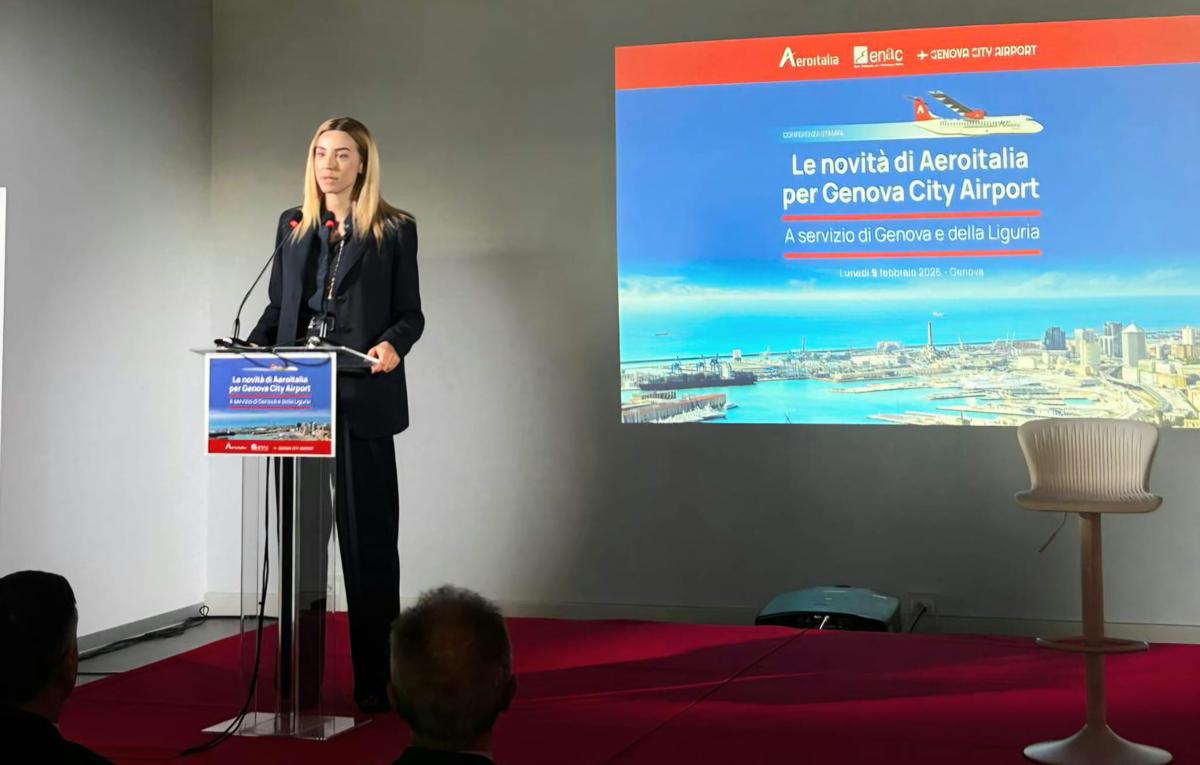 Aeroitalia. Salis, Sindaco Genova: “Significativo investimento strutturale sul nostro aeroporto” Aeroitalia. Salis, Sindaco Genova: “Significativo investimento strutturale sul nostro aeroporto”
