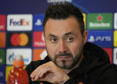 Marsiglia, esonerato De Zerbi. Fatali per il tecnico italiano il 5-0 col Psg e l’eliminazione dalla Champions