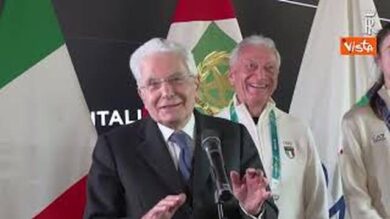 Milano Cortina, Mattarella: Tre ori con me qui? “Merito è degli atleti, io fortunato ad essere qui”