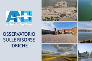 Osservatorio ANBI: al Sud torna l’allarme alluvioni per il ciclone di San Valentino