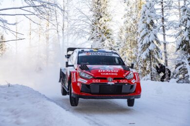 WRC  Svezia, Evans vola sulla neve: Toyota domina e Katsuta insegue a 13”3