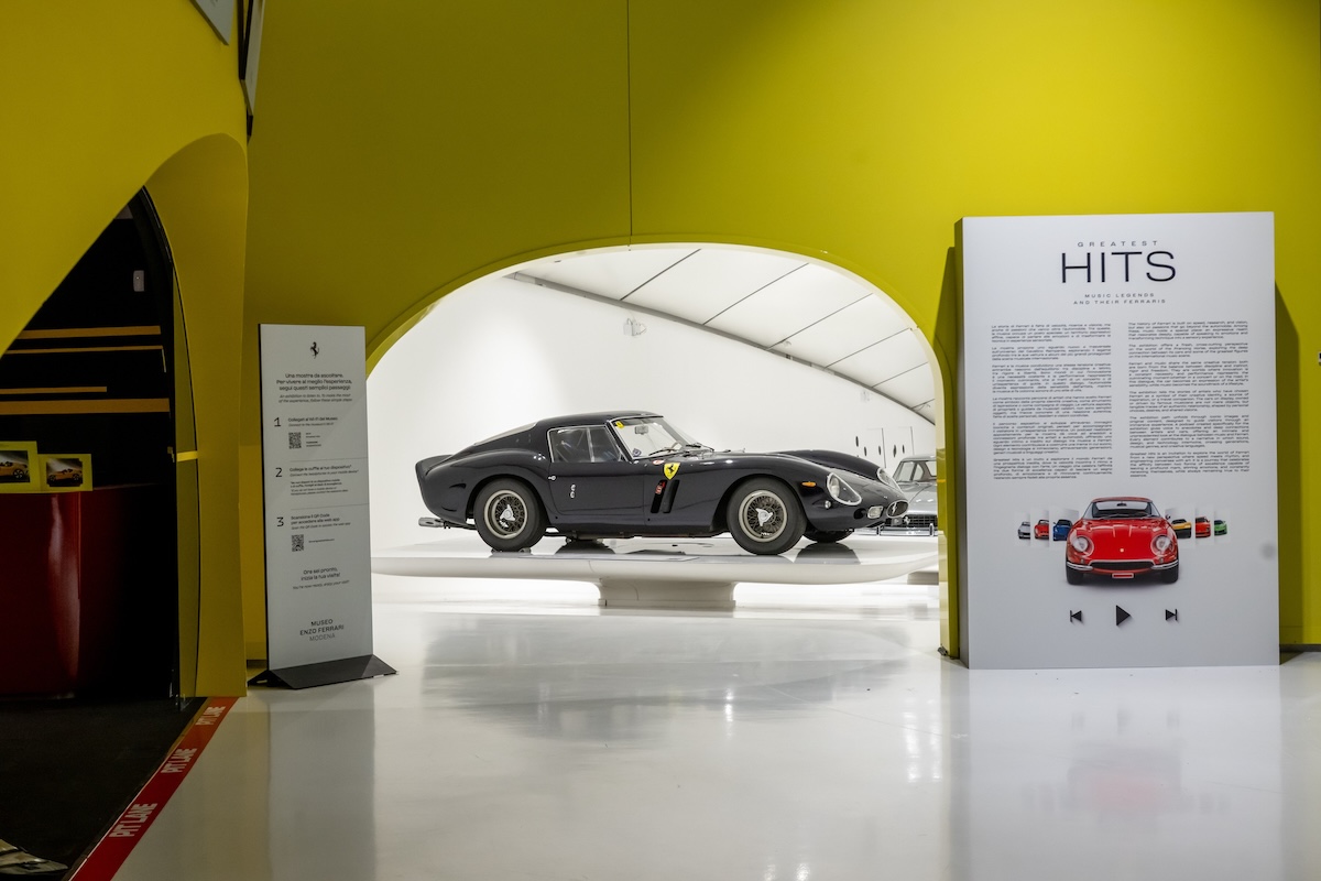 Ferrari e musica, a Modena la mostra “The Greatest Hits” al MEF Ferrari e musica, a Modena la mostra “The Greatest Hits” al MEF