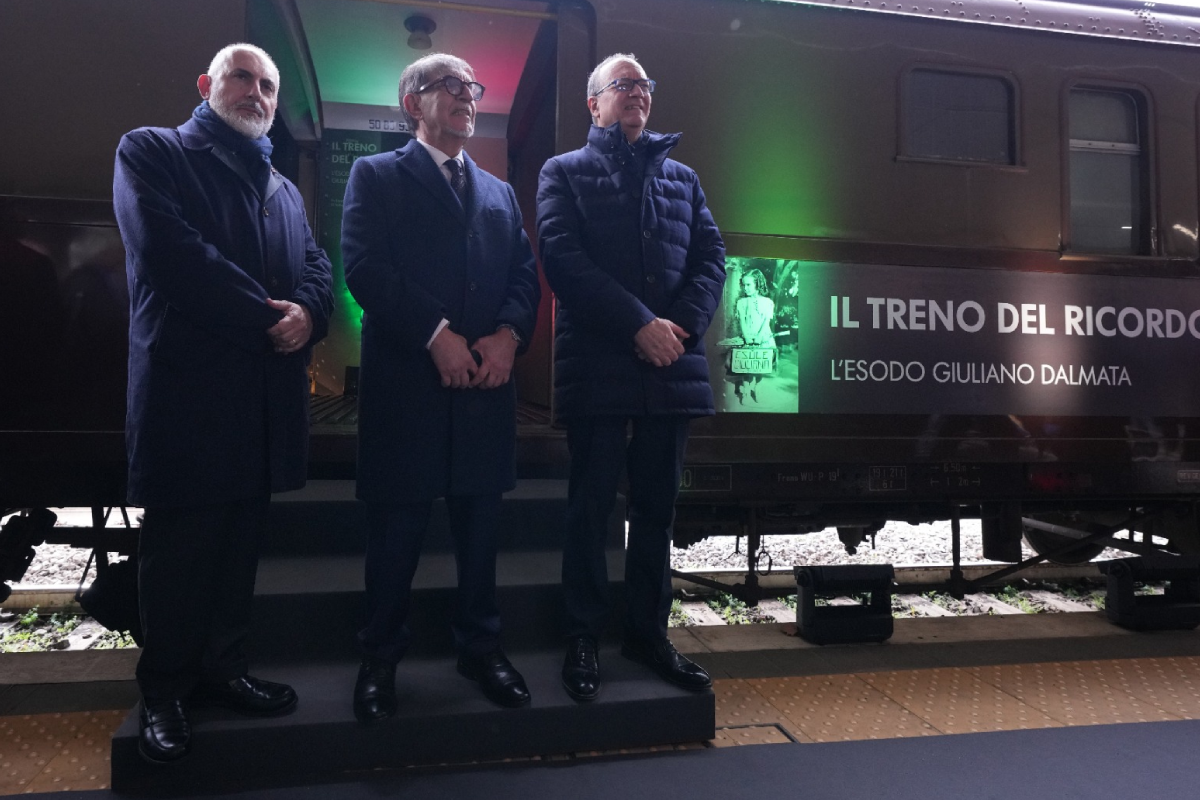 Gruppo FS, Treno del Ricordo: tappa a Roma in memoria delle vittime delle foibe Gruppo FS, Treno del Ricordo: tappa a Roma in memoria delle vittime delle foibe