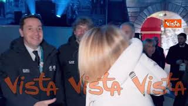 Meloni arriva a Verona per la chiusura delle Olimpiadi