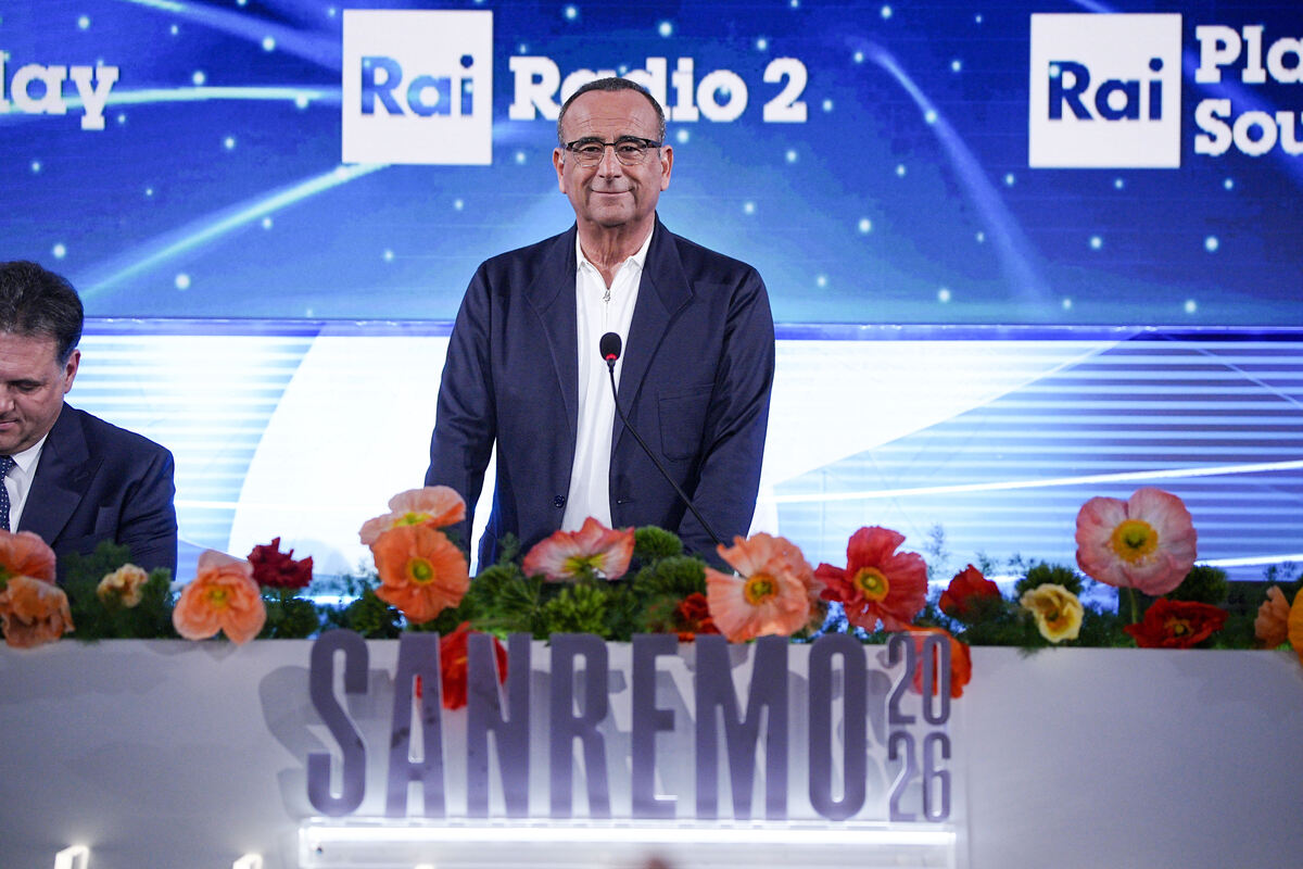 Sanremo 2026, Carlo Conti: “Sarà un Festival in ricordo di Pippo Baudo. Meloni? Può venire se compra il biglietto” Sanremo 2026, Carlo Conti: “Sarà un Festival in ricordo di Pippo Baudo. Meloni? Può venire se compra il biglietto”