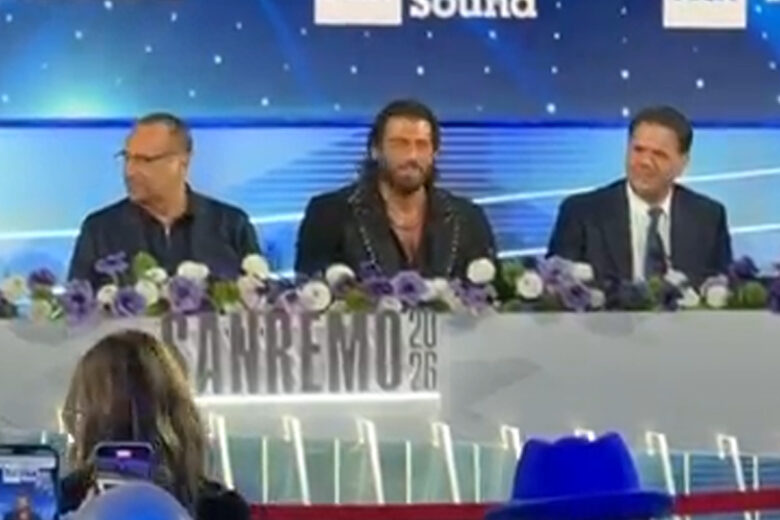 Carlo Conti e Can Yaman