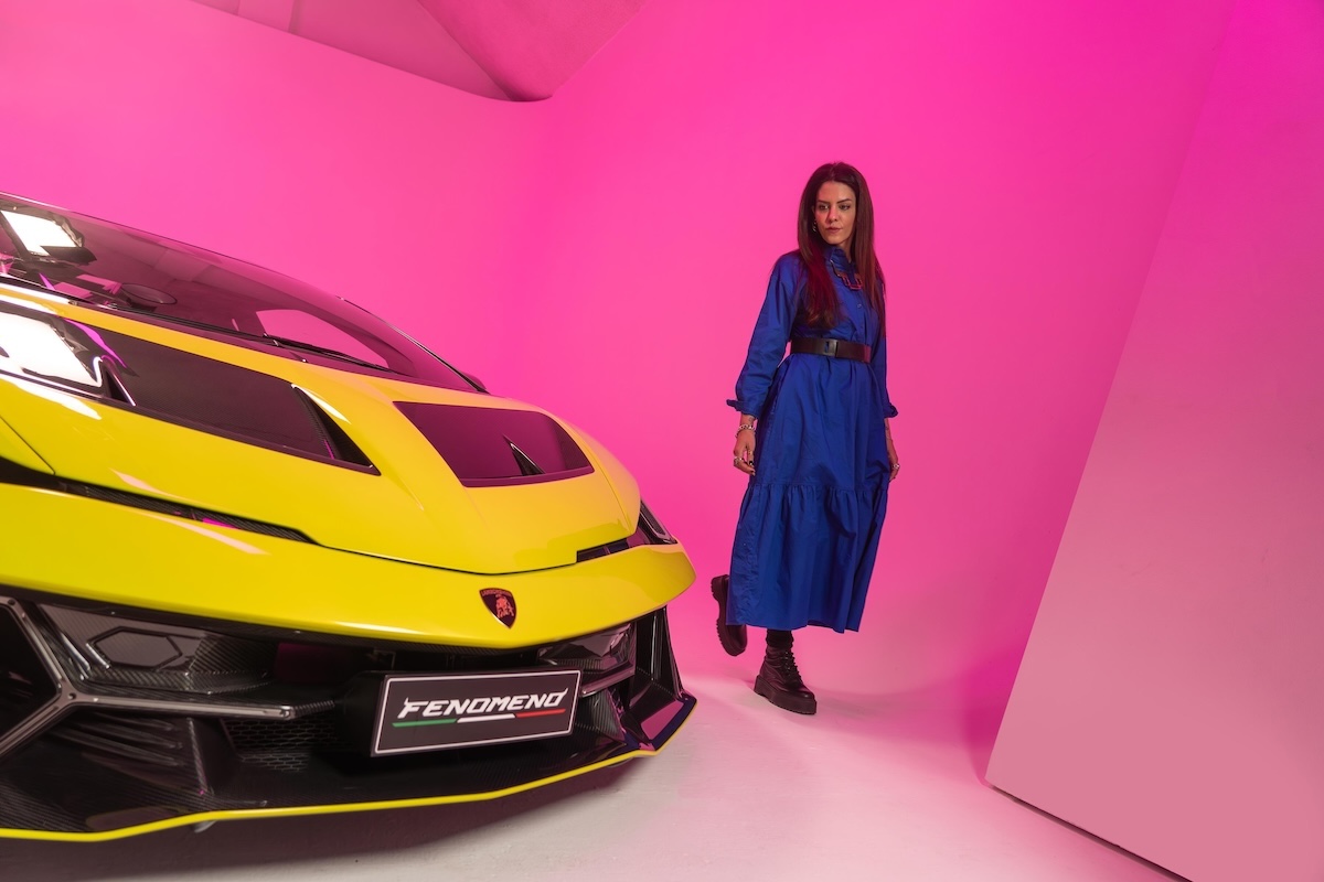 Lamborghini Fenomeno ed Elena Salmistraro: l’arte incontra il design