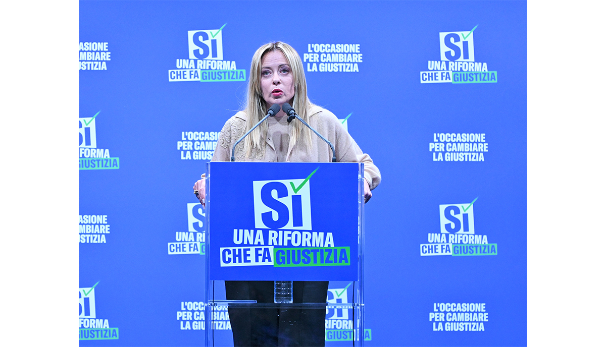 Giorgia Meloni per il Sì con Fratelli d’Italia a Milano