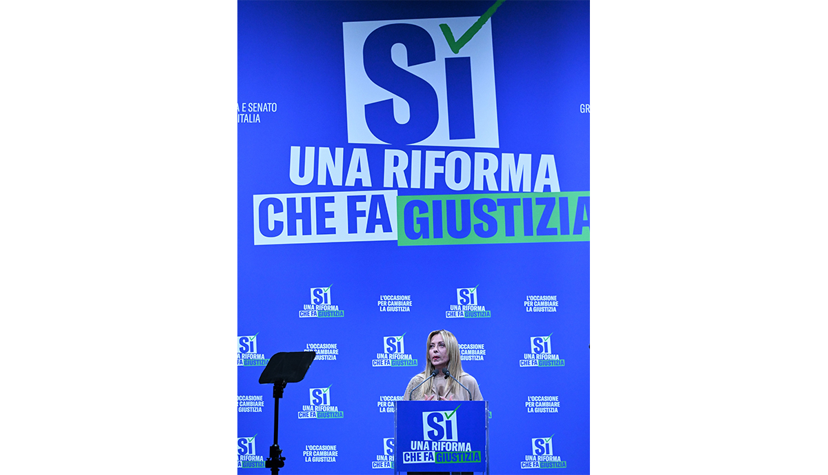 Giorgia Meloni per il Sì con Fratelli d’Italia a Milano