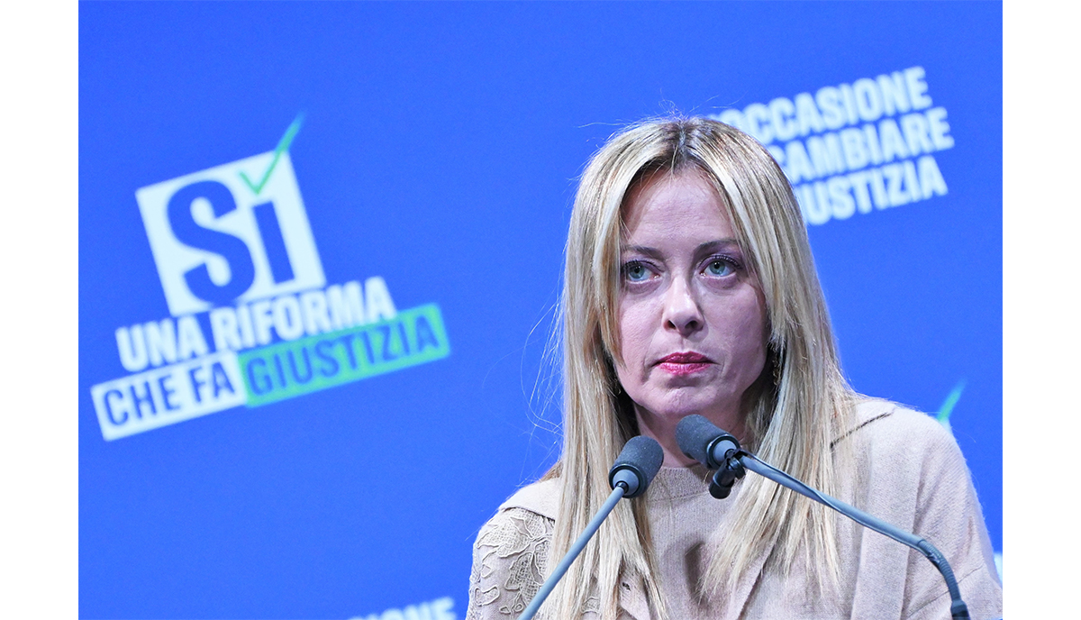 Giorgia Meloni per il Sì con Fratelli d’Italia a Milano