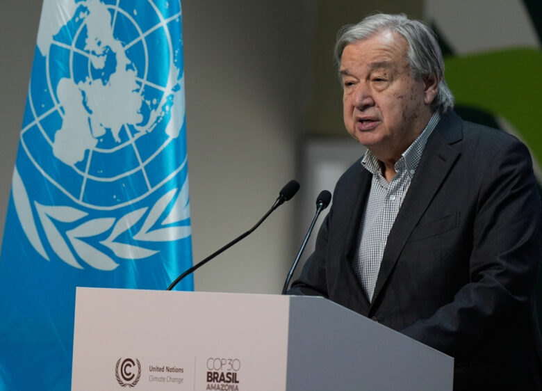 Antonio Guterres, Onu