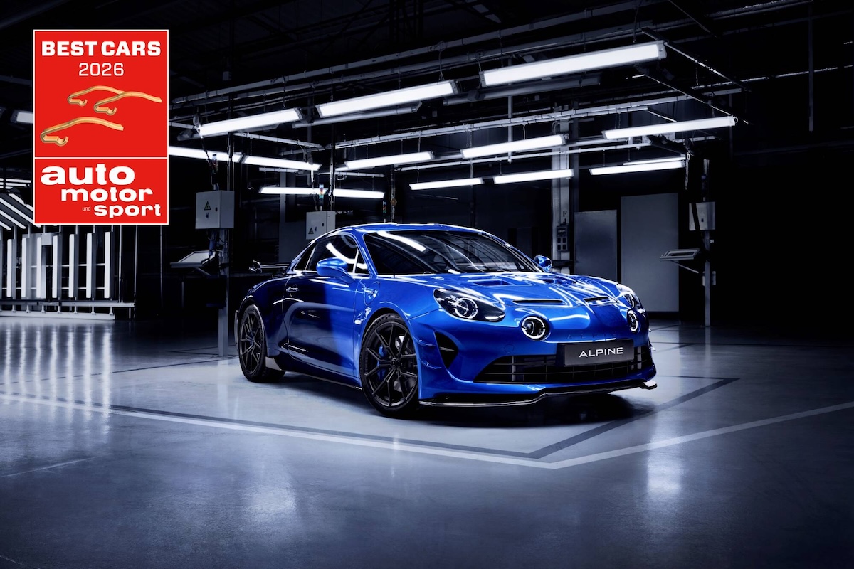 Alpine A110 vince Best Cars 2026: ottava volta regina sportive