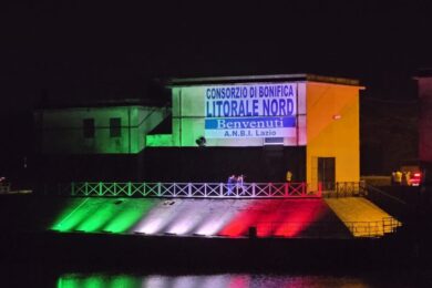 ANBI illumina di tricolore le centrali idrovore per valorizzare il lavoro dei Consorzi