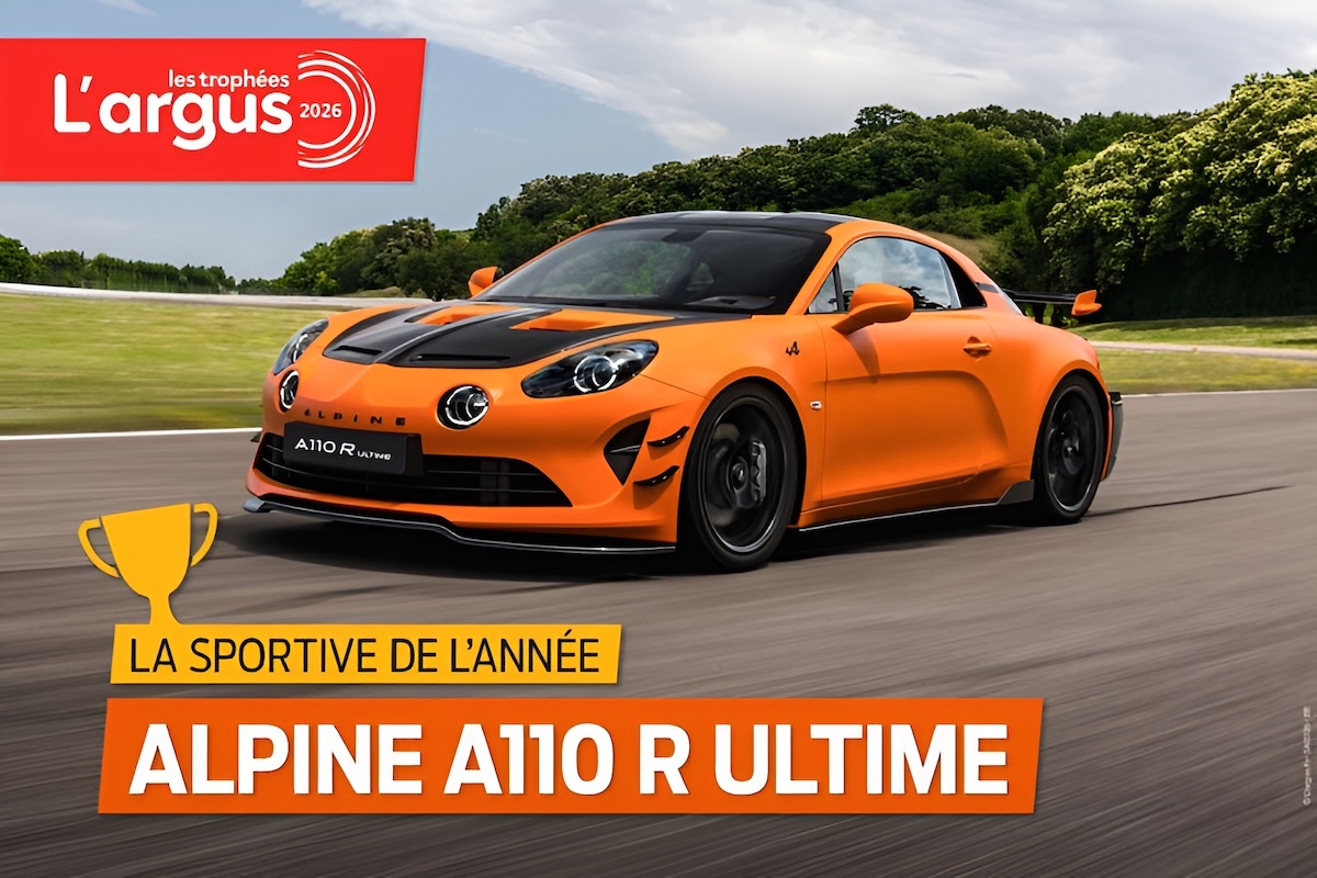 Alpine A110 vince Sportiva dell’Anno 2026 ai Trophées de L’Argus