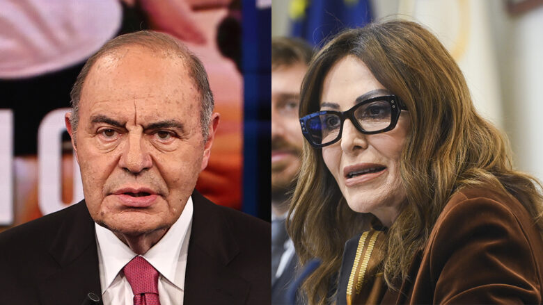 Bruno Vespa e Daniela Santanchè