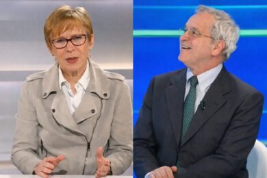 Gabanelli a Mentana: “Trump si comporta da nemico, non dobbiamo metterci a 90 gradi con gli Usa”