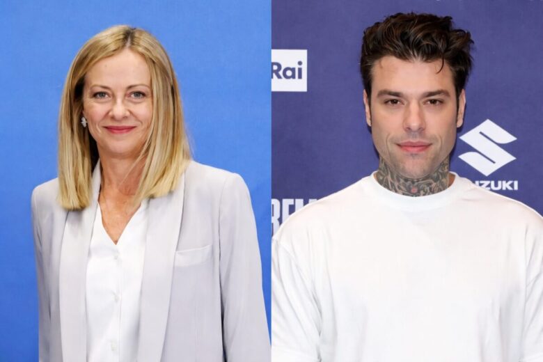 Giorgia Meloni e Fedez