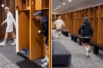 Sinner, lo scherzo del suo team. E lui la prende come un campione. VIDEO