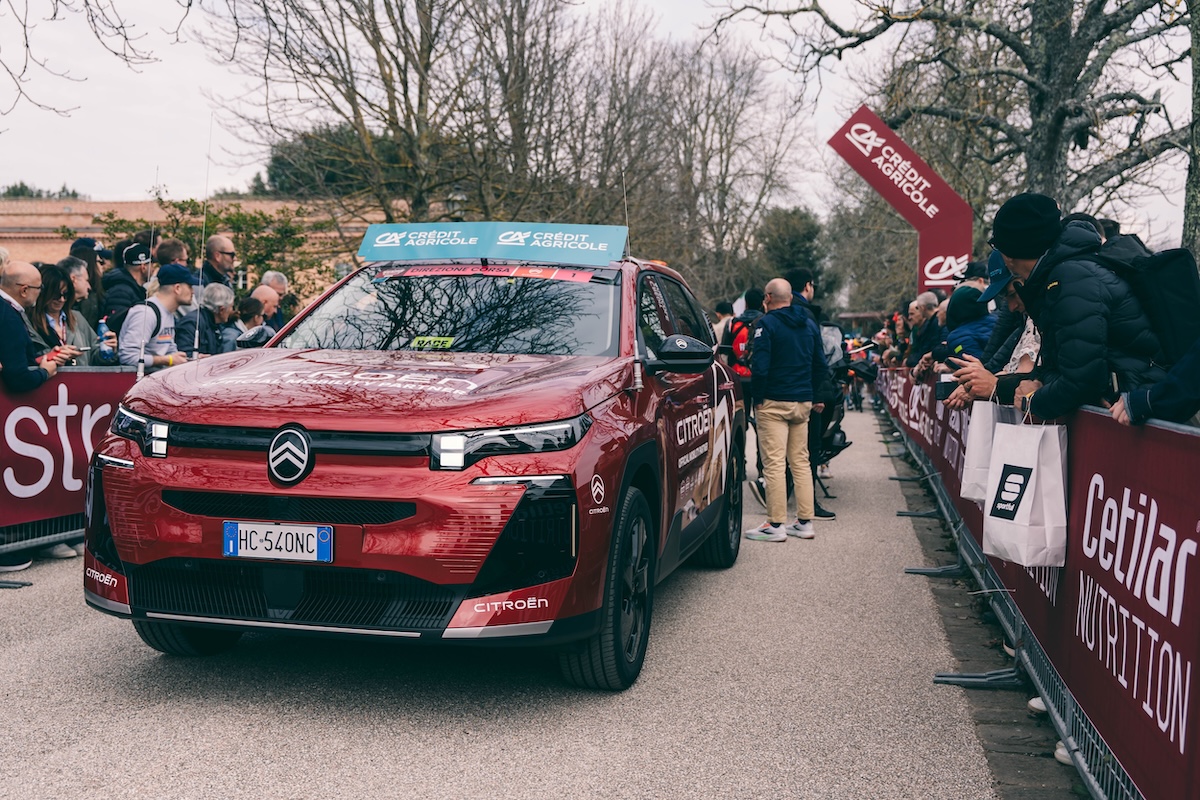 Citroen C5 Aircross debutta alle Strade Bianche con RCS Sport