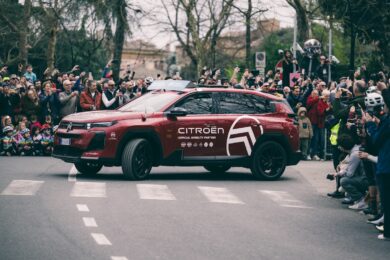 Citroen C5 Aircross debutta alle Strade Bianche con RCS Sport