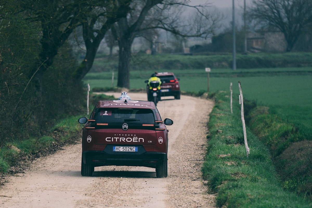 Citroen C5 Aircross debutta alle Strade Bianche con RCS Sport