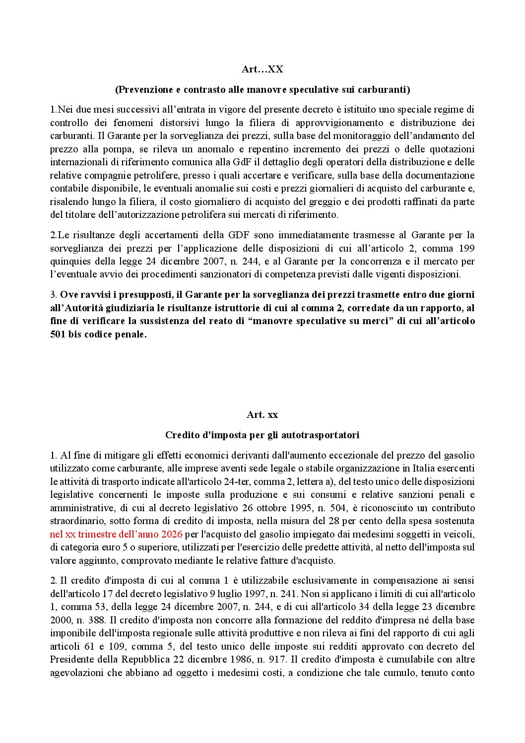DL carburanti, cosa prevede la bozza: controlli sui prezzi, social card e… ANTEPRIMA